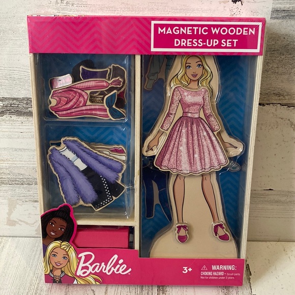 Toys Barbie Wooden Dressup Set New Poshmark
